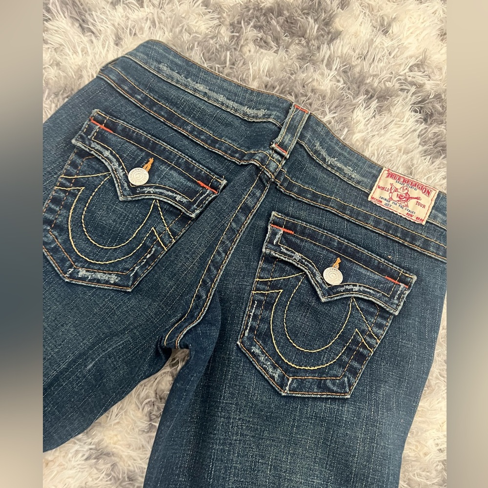 True Religion Joey Flare Jeans size 28 32 inch inseam
